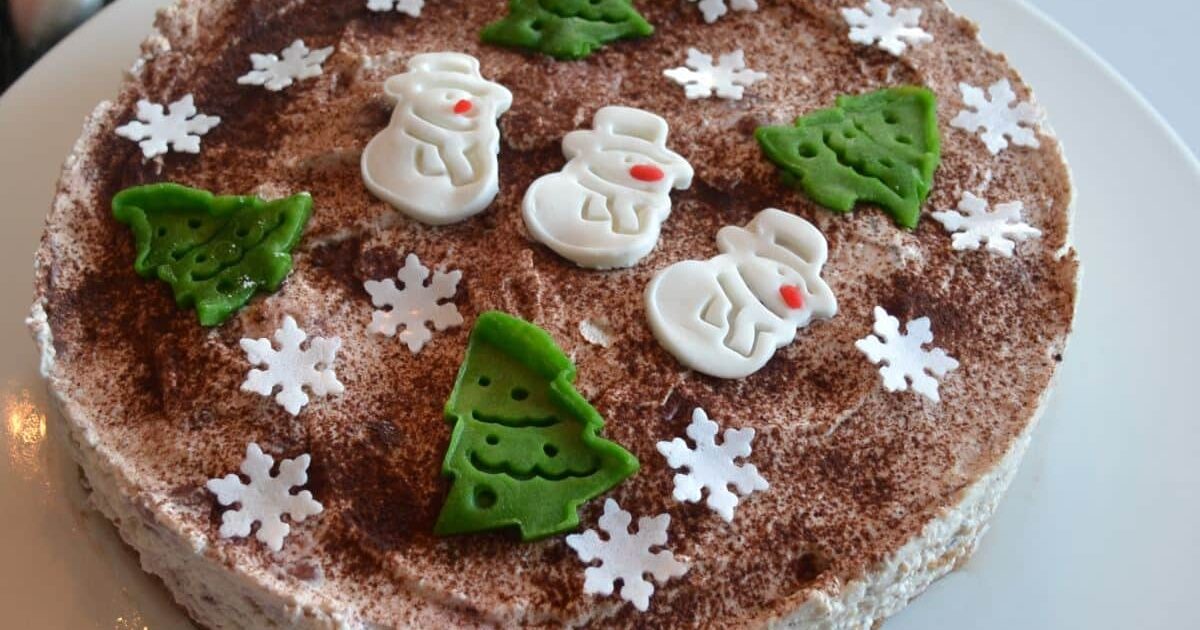 Frischkäse Torte mit Kirschen und Zimt - Kochen aus Liebe
