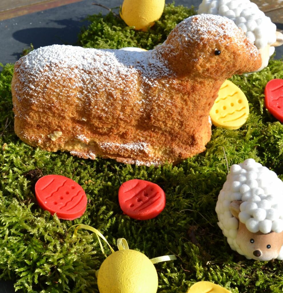 Osterlamm backen mit Eierlikör   