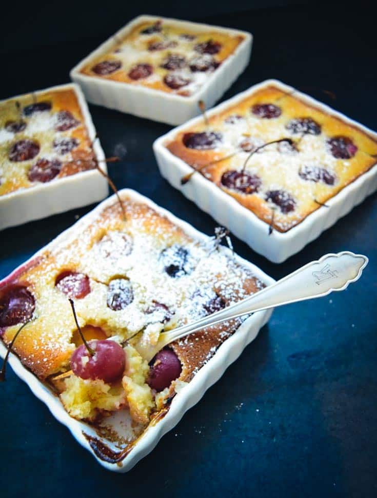 Clafoutis mit Kirschen