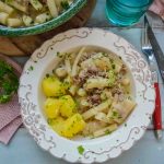 Schwarzwurzel zubereiten mit Hackfleisch