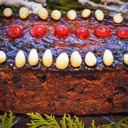 englischer Weihnachtskuchen