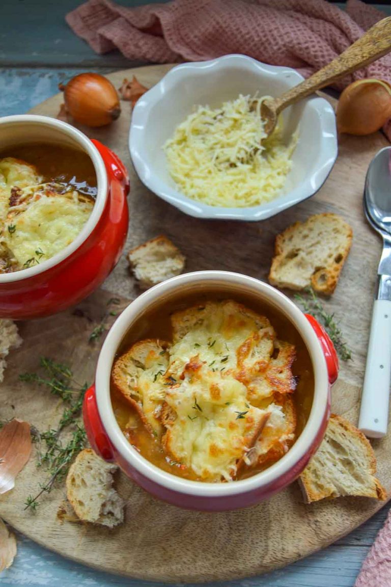 Original französische Zwiebelsuppe Rezept - Kochen aus Liebe