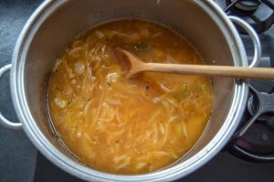 Pariser Zwiebelsuppe