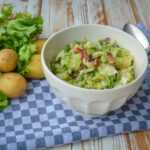 Endivien Kartoffel Stampf mit Bacon