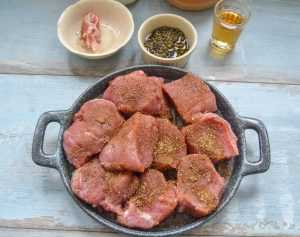gewürztes Schweinefilet