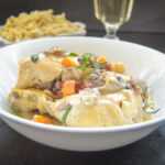 Elsässer Riesling Huhn Coq au Riesling