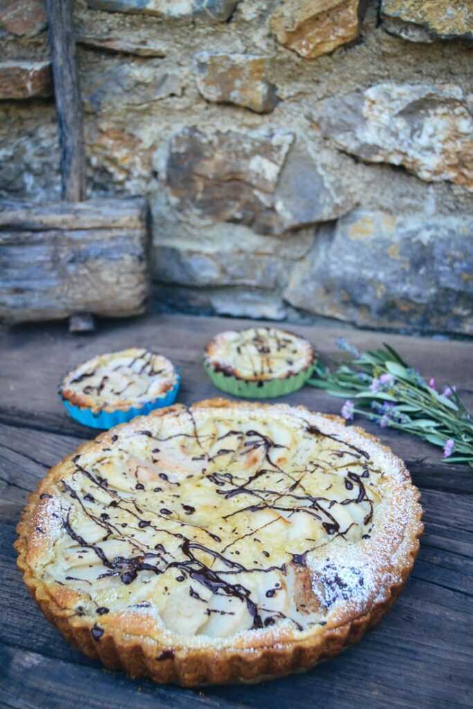 französische Birnentarte mit Mandelcreme