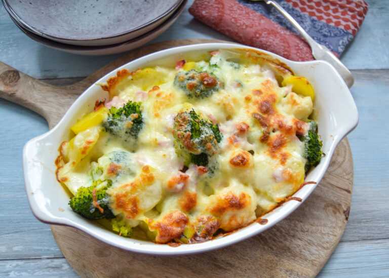 Kohlrabi Auflauf mit Kartoffeln und Hackfleisch - Kochen aus Liebe