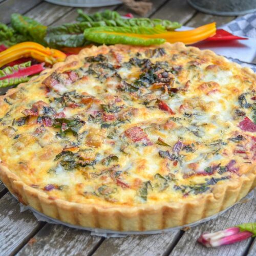 Herzhafte Mangold Quiche