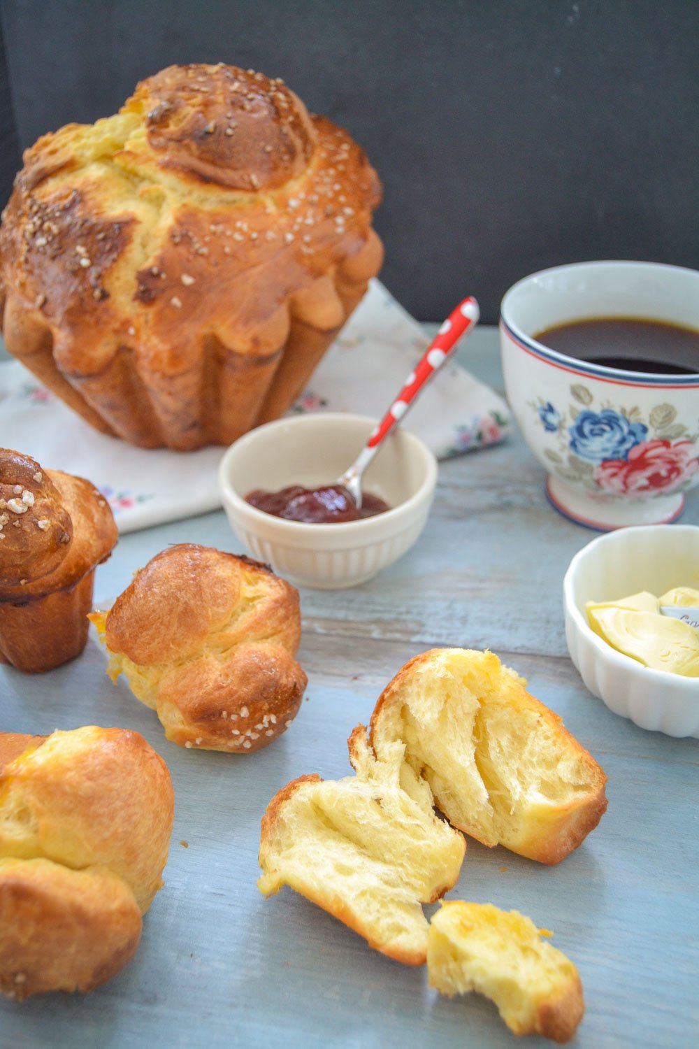 Französisches Butter Brioche Rezept luftig lecker - Kochen aus Liebe