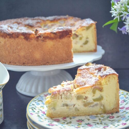 Omas Rhabarberkuchen Rezept