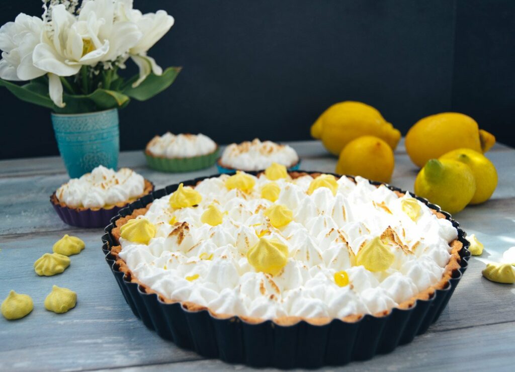 Zitronentarte mit Baiser-Tarte au citron - Kochen aus Liebe Zitronentarte mit Baiser-Tarte au citron - Kochen aus Liebe
