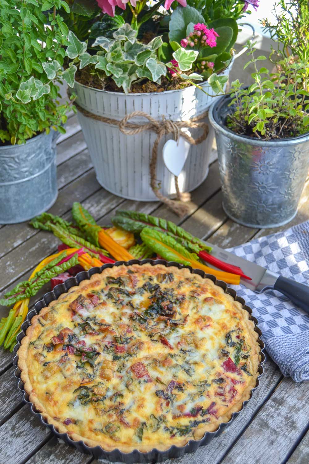 Mangold Quiche