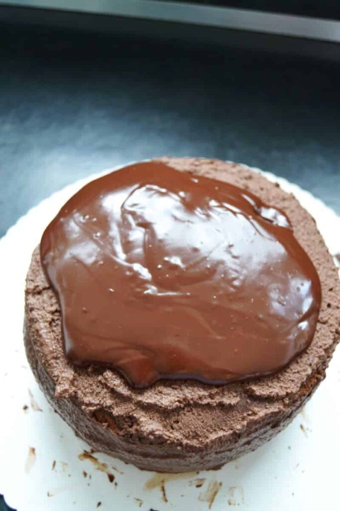 Mousse au Chocolat Torte mit Kirschen - Kochen aus Liebe Mousse au Chocolat Torte mit Kirschen - Kochen aus Liebe