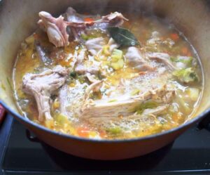 Kaninchenfond kochen