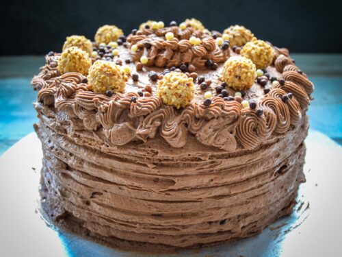 Nuss Nougat Torte Mit Buttercreme Food Blog 