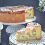 Rhabarberkuchen mit Ricotta