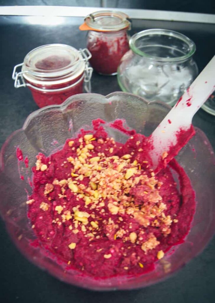 Rote Beete Aufstrich Rezept mit Feta - Kochen aus Liebe Rote Beete Aufstrich Rezept mit Feta - Kochen aus Liebe