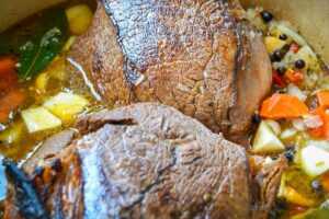 Zubereitung Sauerbraten