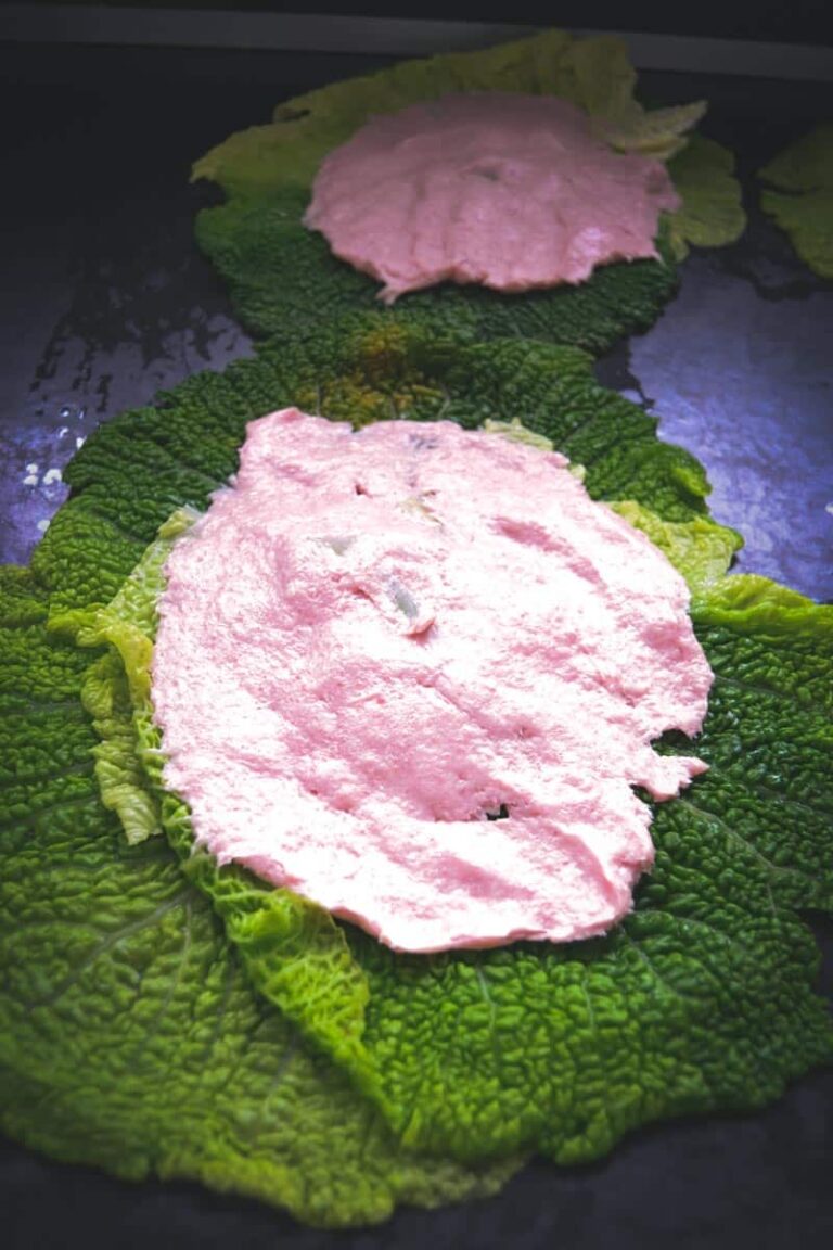 Gefülltes Schweinefilet im Wirsingmantel - Kochen aus Liebe