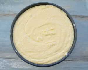 Quarkcreme in Springform