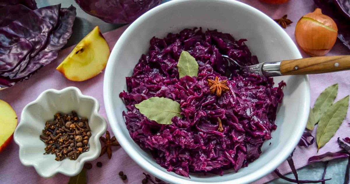 Rotkohl Selber Machen Mit Apfelmus