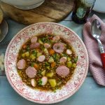 Linsensuppe Rezept mit Würstchen