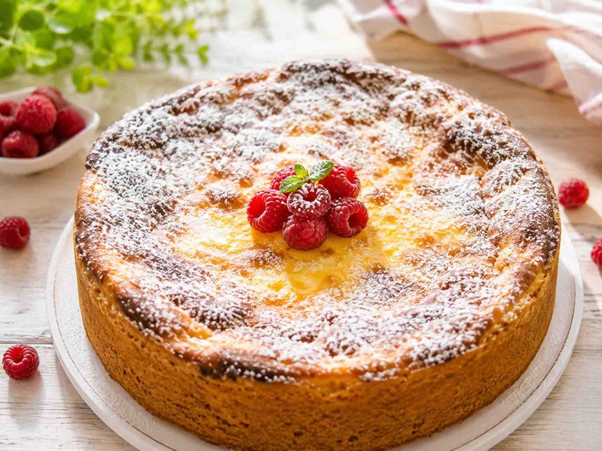 Omas Käsekuchen Rezept mit Mürbeteig einfach