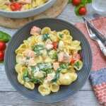 Pasta in Spinat Gorgonzola Sahne Soße