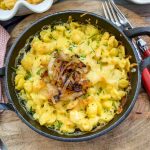 Allgäuer Käsespätzle mit Röstzwiebeln