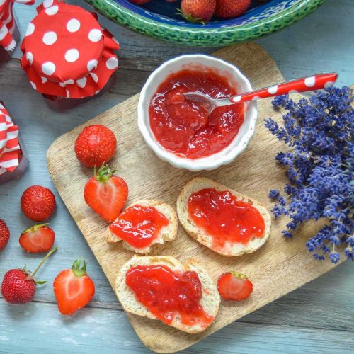 Fruchtige Erdbeermarmelade kochen