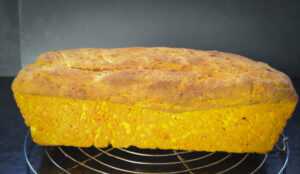 gebackenes Kürbisbrot