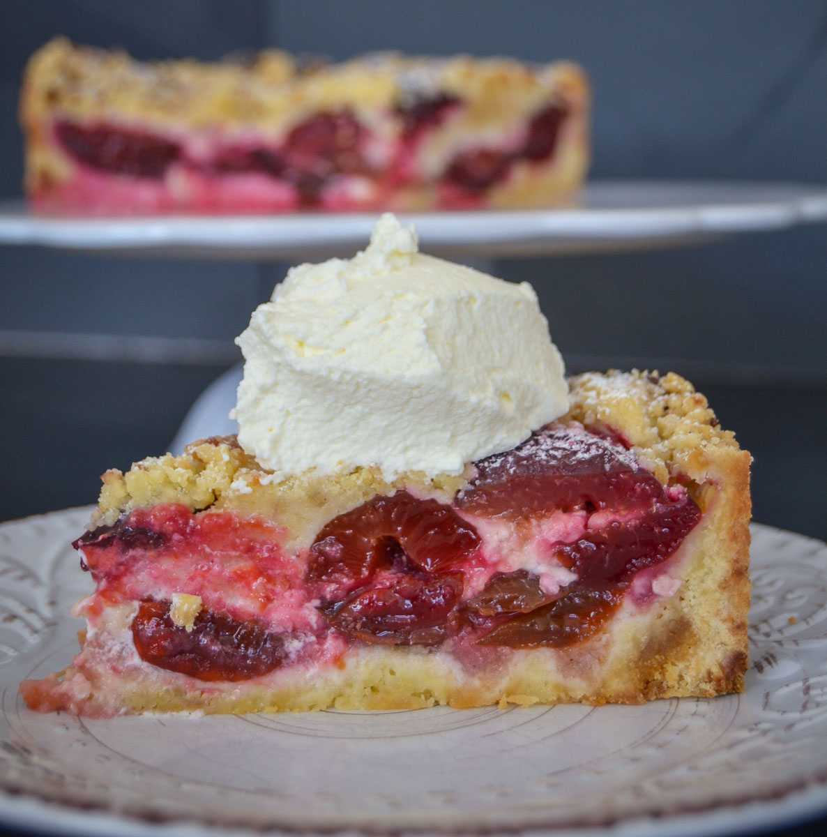 Omas Pflaumenkuchen mit Streusel Rezept - Kochen aus Liebe Omas Pflaumenkuchen mit Streusel Rezept - Kochen aus Liebe