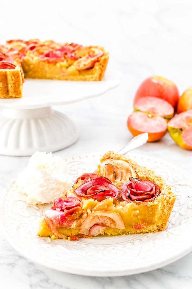 Apfelrosen Tarte 
