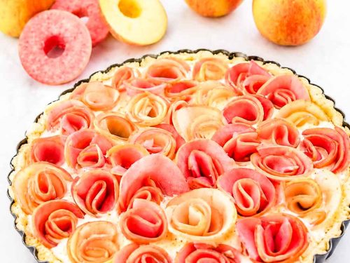 Apfelrosen Tarte Rezepte Apfelrose in Mandelcreme