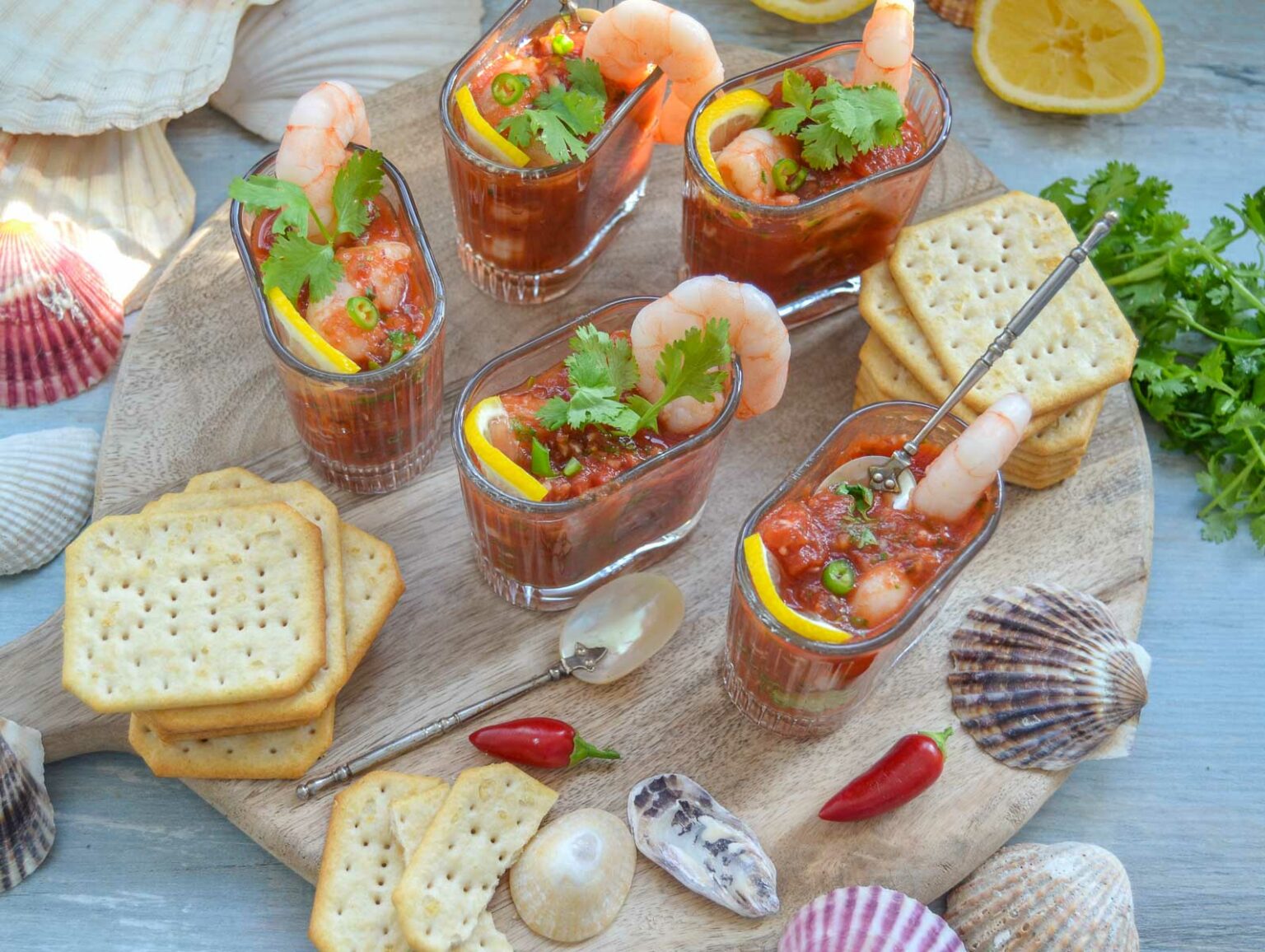 Shrimps Cocktail in Tomatensalsa - Kochen aus Liebe Shrimps Cocktail in Tomatensalsa - Kochen aus Liebe