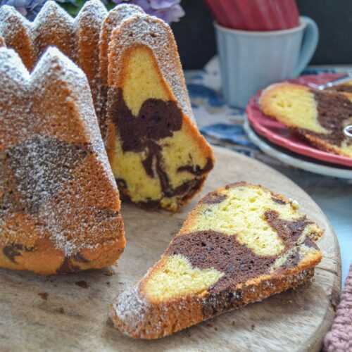 Omas super saftiger Marmorkuchen