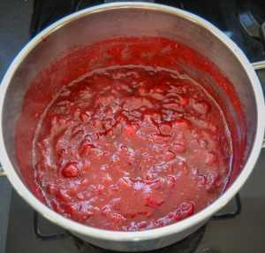 Cranberry Sauce Rezept mit Orange
