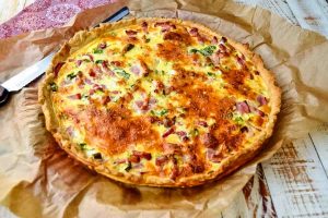 Beste original französische Quiche Lorraine