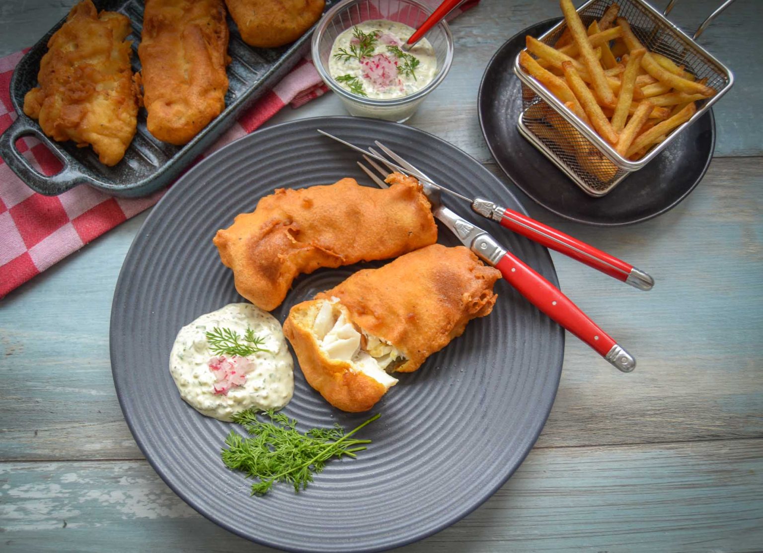 Knuspriger Backfisch Rezept mit Bierteig - Kochen aus Liebe