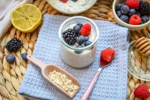 Overnight Oats Haferflocken Rezepte mit Obst