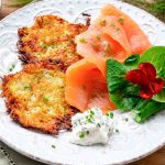 Kartoffelrösti mit Lachs