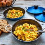 Rührei Rezept mit Tomate und Schnittlauch