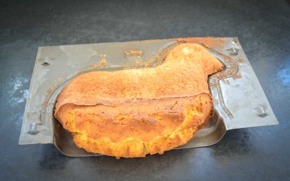 Leckeres klassisches Osterlamm mit Eierlikör - Kochen aus Liebe