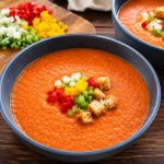 Gazpacho kalte spanische Gemüsesuppe