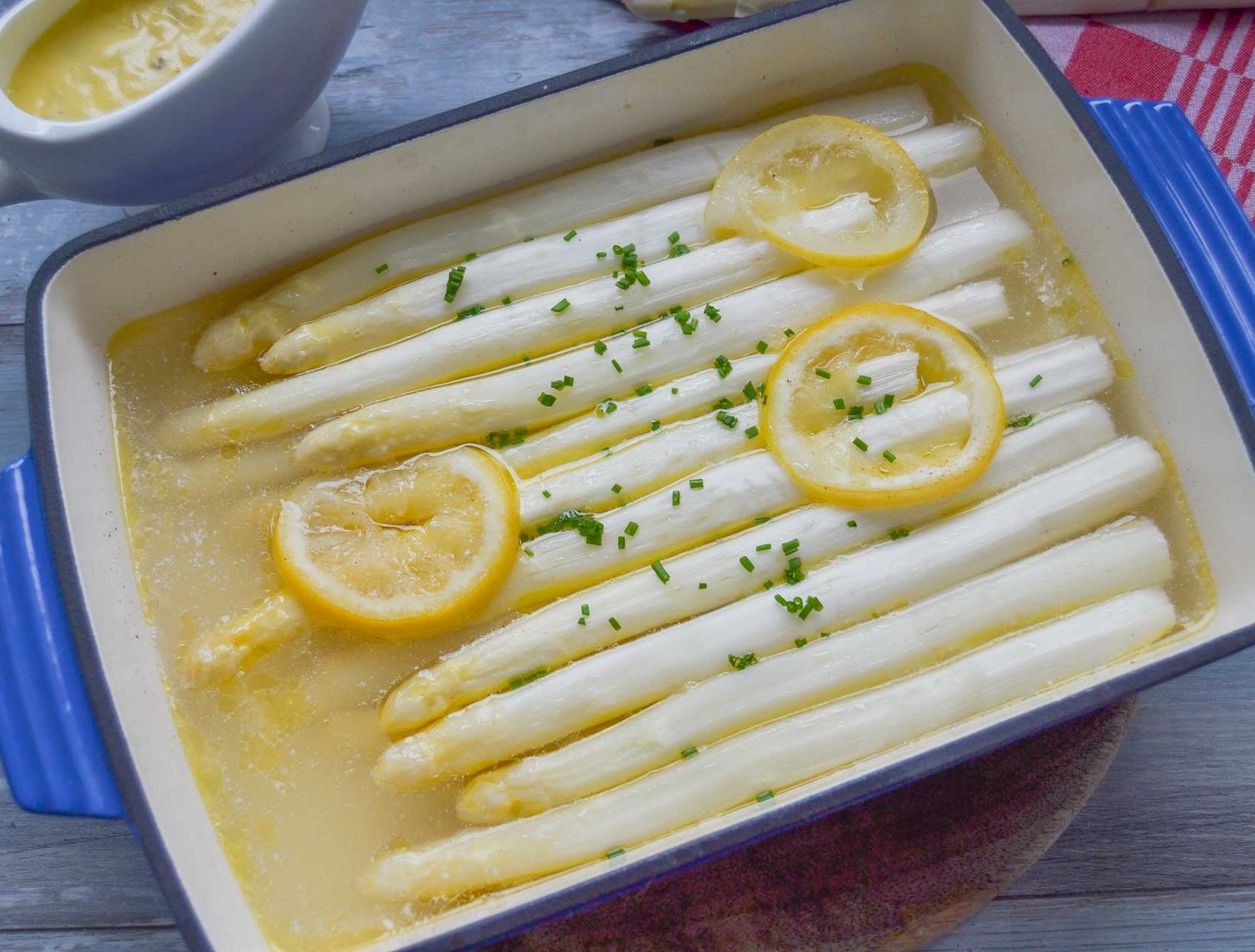 zubereitung gefrorener spargel im backofen