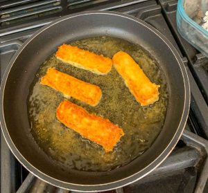 gebratener Feta Käse