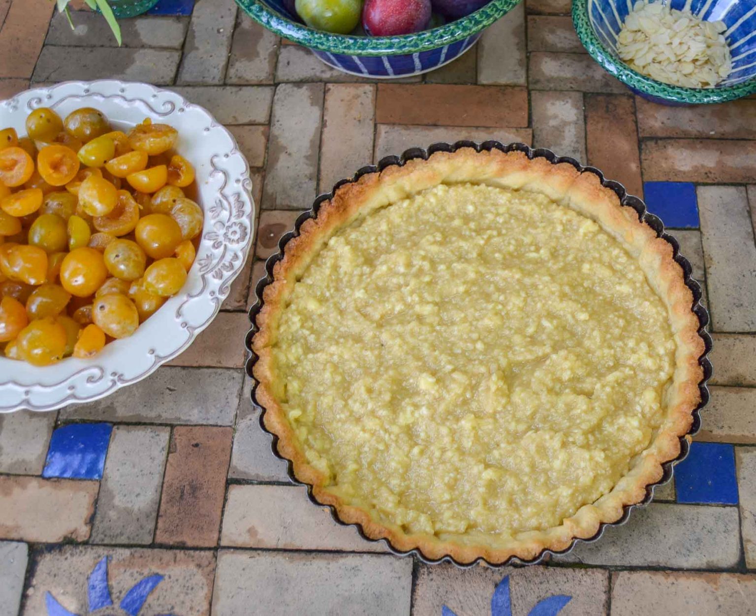 Mirabellenkuchen mit Mürbeteig - Kochen aus Liebe