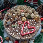 Frischkäse Torte mit Kirschen