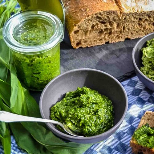 3 Bärlauch Rezepte Bärlauchpesto, Öl und Butter